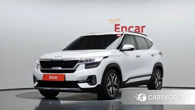 Kia Seltos 2022 Белый из Кореи