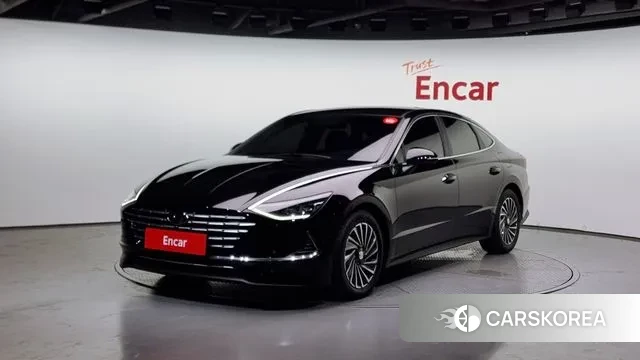 Hyundai Sonata Hybrid (DN8) 2021 Черный из Кореи