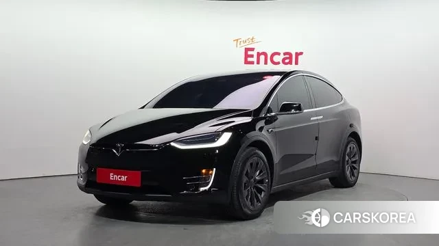 Tesla Model X 2020 Черный из Кореи