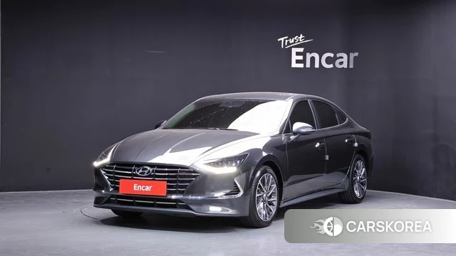 Hyundai Sonata (DN8) 2021 Белый из Кореи