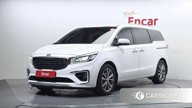 Kia The New Carnival 2018 Белый из Кореи
