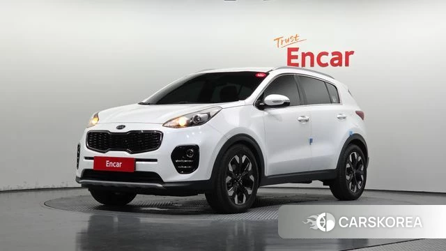 Kia Sportage 4th Generation 2018 Белый из Кореи