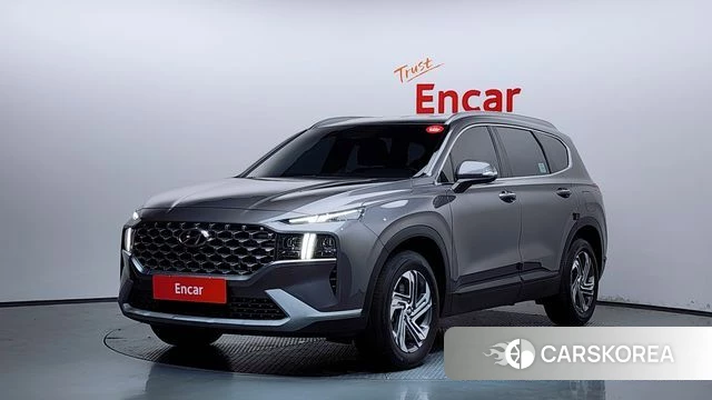 Hyundai The New Santa Fe 2023 Серый из Кореи