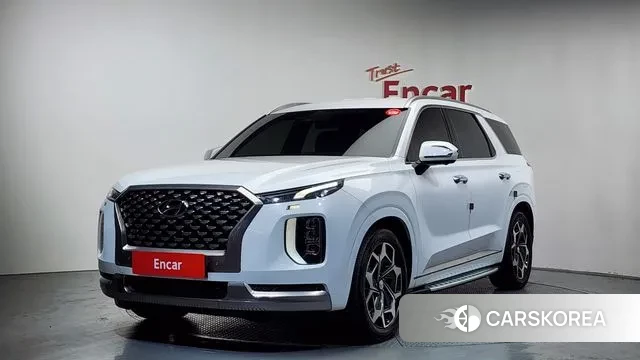 Hyundai Palisade 2022 Белый из Кореи