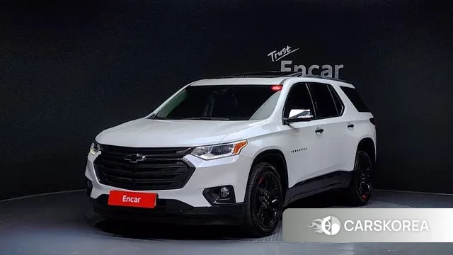 Chevrolet (GM Daewoo) Traverse 2021 Белый из Кореи