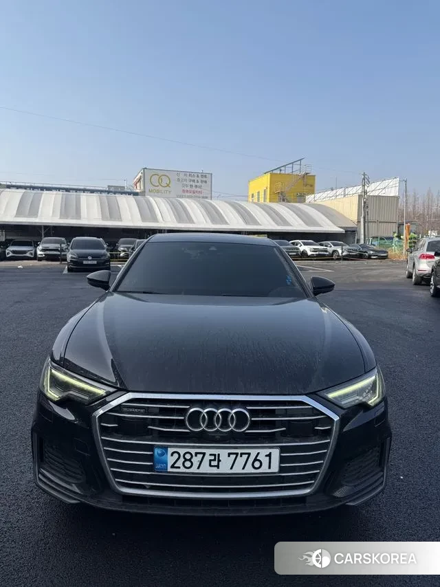 Audi A6 (C8) 2021 Черный из Кореи