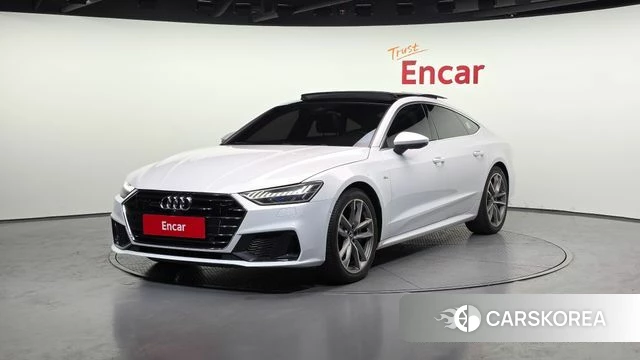 Audi A7 (4K) 2020 Белый из Кореи