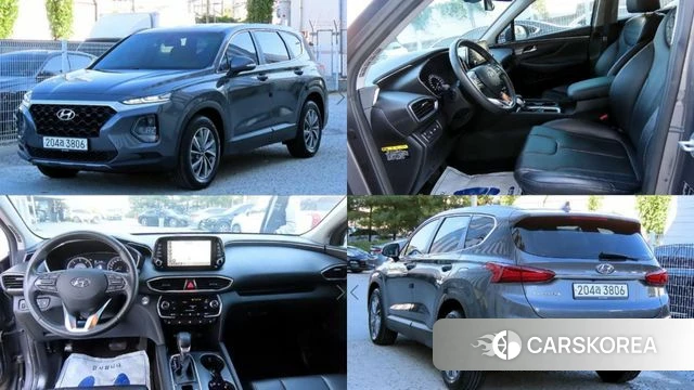 Hyundai Santa Fe TM 2018 Серый из Кореи