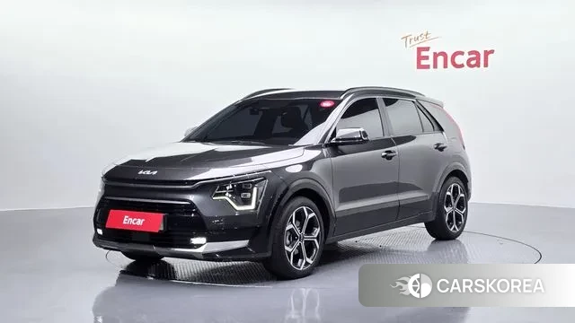 Kia Di Ol Nu Niro 2022 Серый из Кореи