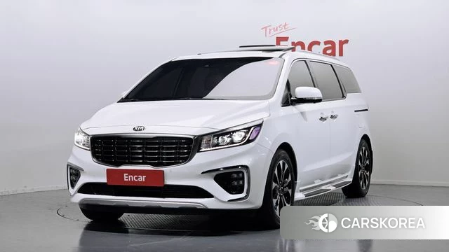 Kia The New Carnival 2018 Белый из Кореи