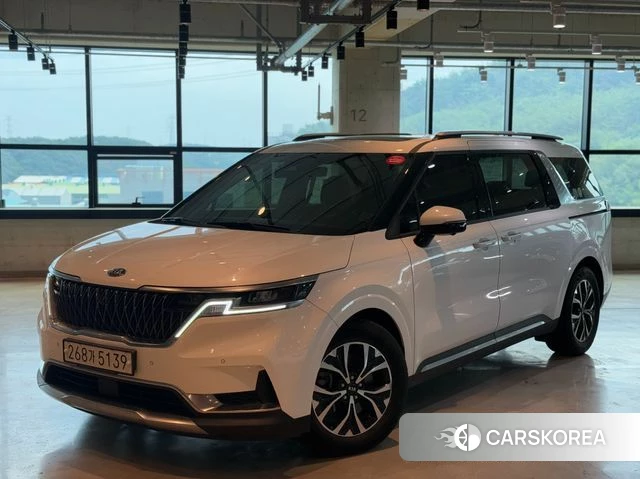 Kia Carnival 4th generation 2020 Белый из Кореи