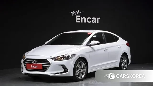 Hyundai Avante AD 2018 Белый из Кореи