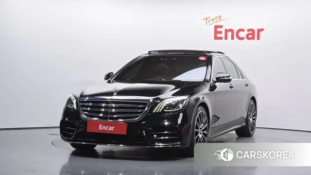 Mercedes-Benz S-Class W222 2018 Черный из Кореи