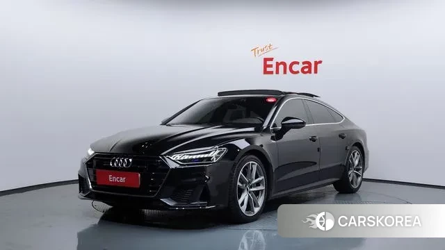 Audi A7 (4K) 2020 Черный из Кореи