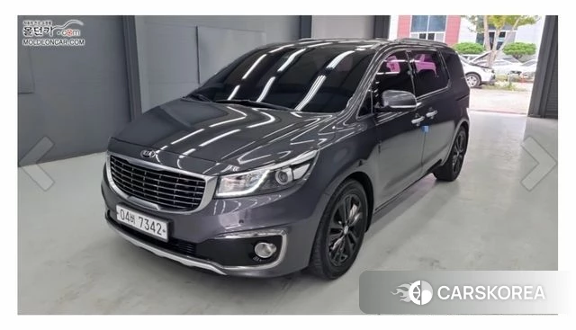 Kia All New Carnival 2018 Серый из Кореи