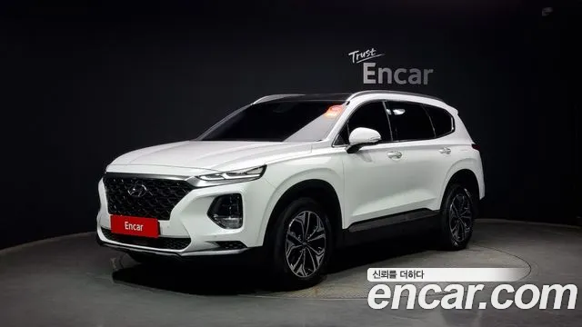 Hyundai Santa Fe TM 2018 Белый из Кореи