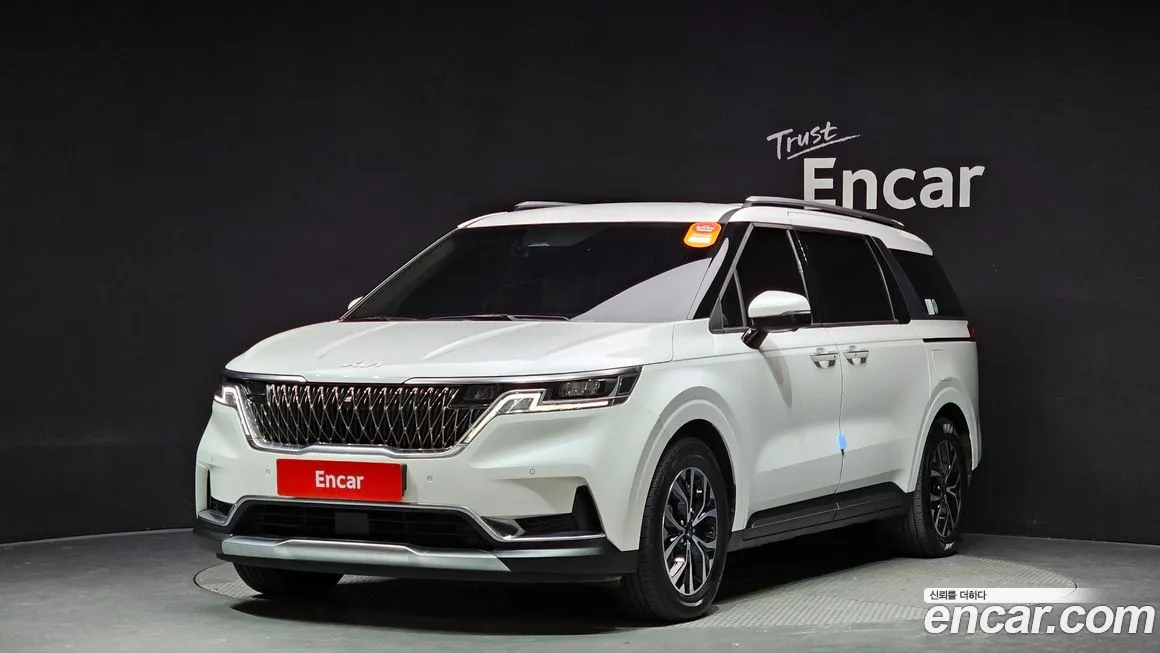 Kia Carnival 4th generation 2020 Белый из Кореи