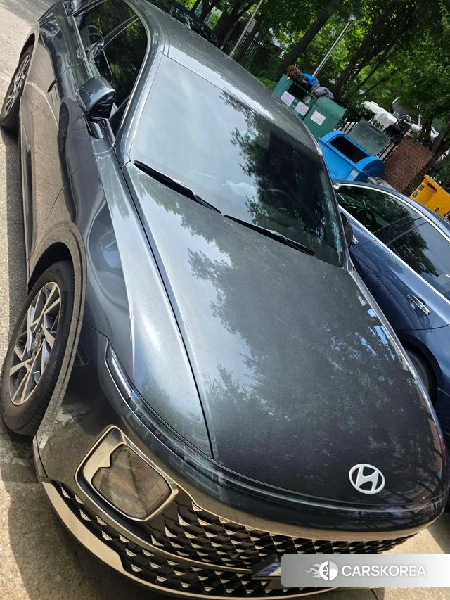 Hyundai Grandeur (GN7) 2024 Серый из Кореи