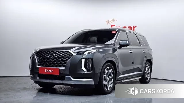 Hyundai Palisade 2021 Серый из Кореи