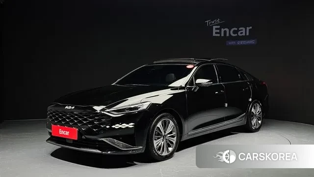 Kia K8 Hybrid 2023 Черный из Кореи