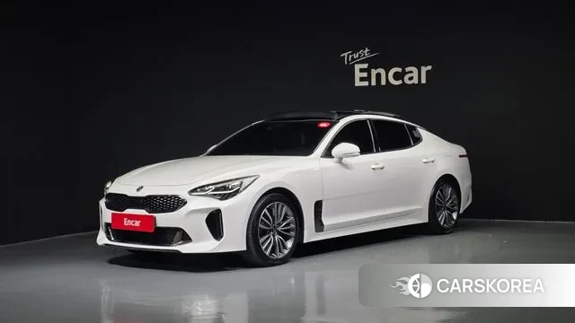 Kia Stinger 2018 Белый из Кореи