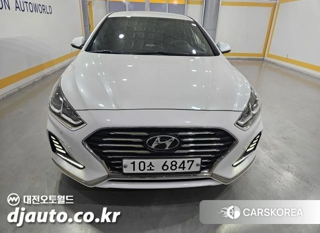 Hyundai Sonata New Rise Hybrid 2018 Белый из Кореи