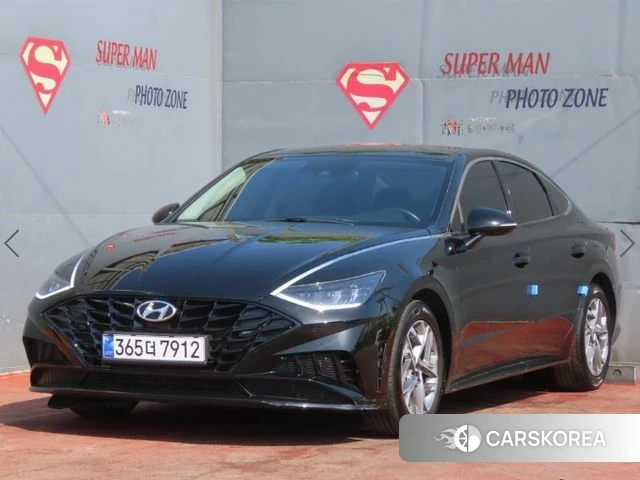 Hyundai Sonata (DN8) 2022 Черный из Кореи