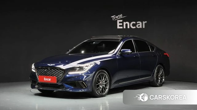 Genesis G80 2018 Синий из Кореи