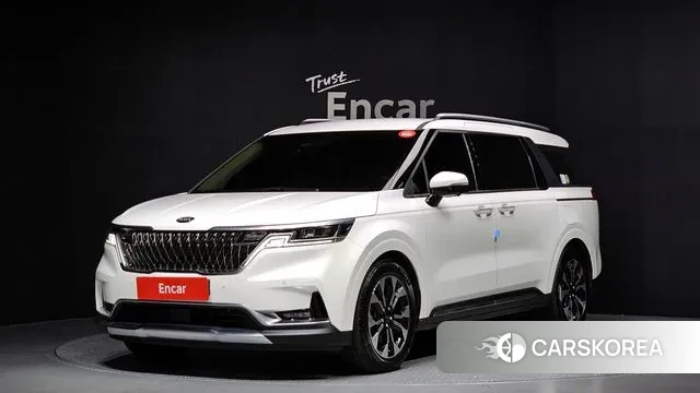 Kia Carnival 4th generation 2021 Белый из Кореи