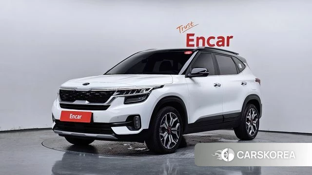Kia Seltos 2021 Белый из Кореи