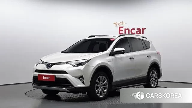 Toyota RAV4 2018 Белый из Кореи