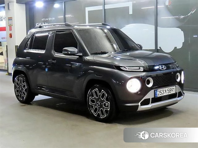 Hyundai Casper 2023 Серый из Кореи