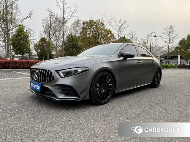 Mercedes-Benz Class A AMG 2022 Темно-серый из Китая