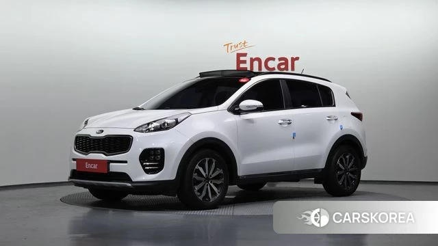 Kia Sportage 4th Generation 2018 Белый из Кореи