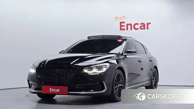 Hyundai Grandeur IG Hybrid 2018 Черный из Кореи