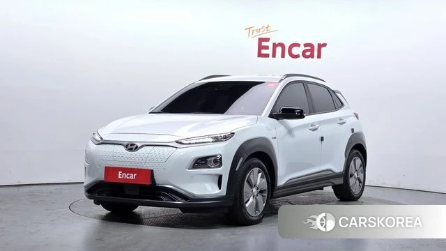 Hyundai Kona Electric 2020 Белый из Кореи