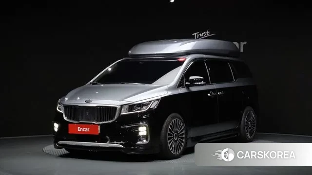 Kia The New Carnival 2019 Серебряный двухцветный из Кореи