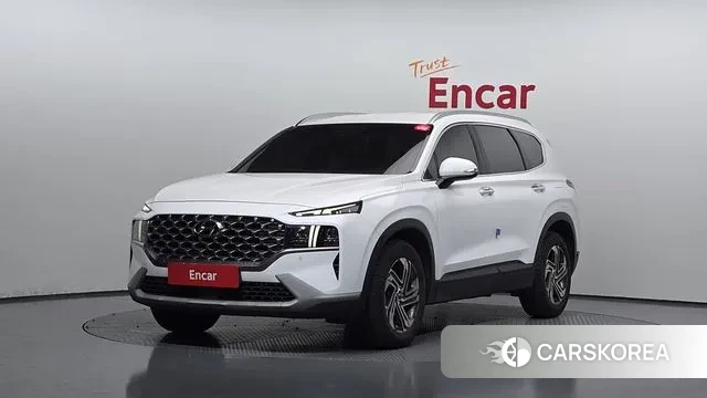 Hyundai The New Santa Fe 2022 Белый из Кореи