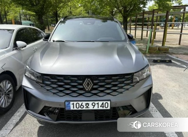 Renault Korea (Samsung) Grand Coleos 2025 Серый из Кореи