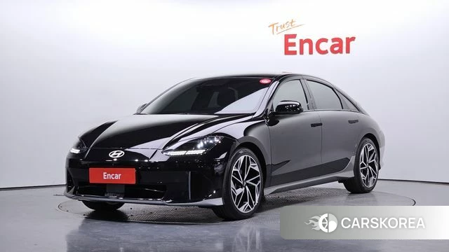 Hyundai Ionic 6 2023 Черный из Кореи