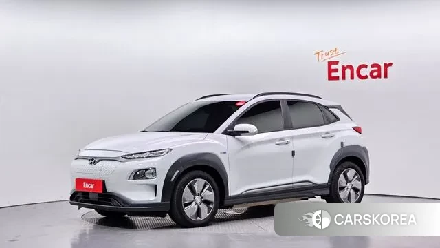 Hyundai Kona Electric 2019 Белый из Кореи