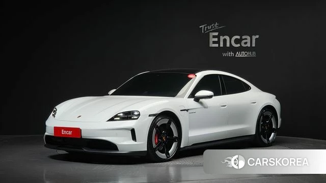 Porsche Taycan 2025 Белый из Кореи