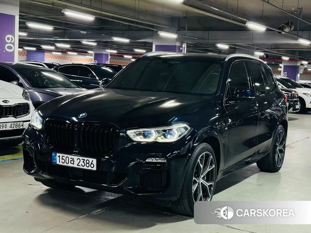 BMW X5 (G05) 2021 Черный из Кореи