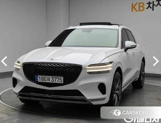 Genesis GV70 2021 Белый из Кореи