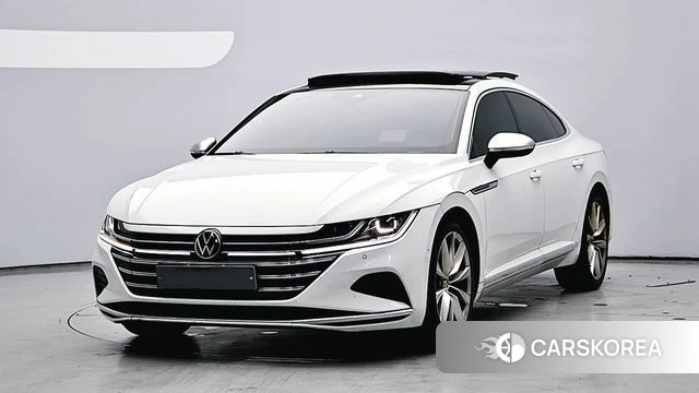 Volkswagen Arteon 2022 Белый из Кореи