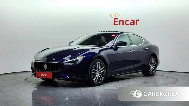 Maserati Ghibli 2021 Синий из Кореи