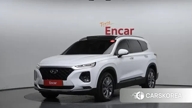 Hyundai Santa Fe TM 2018 Белый из Кореи