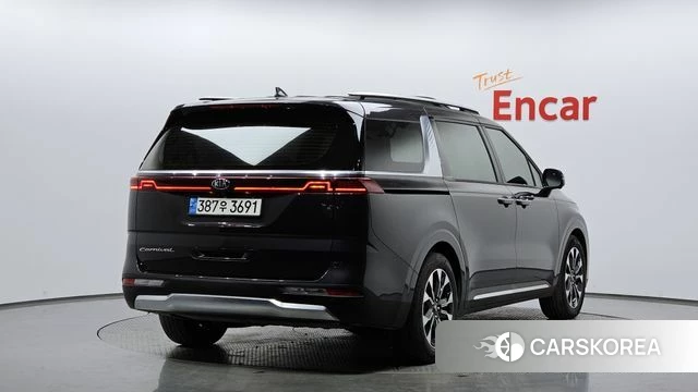 Kia Carnival 4th generation 2021 Черный из Кореи