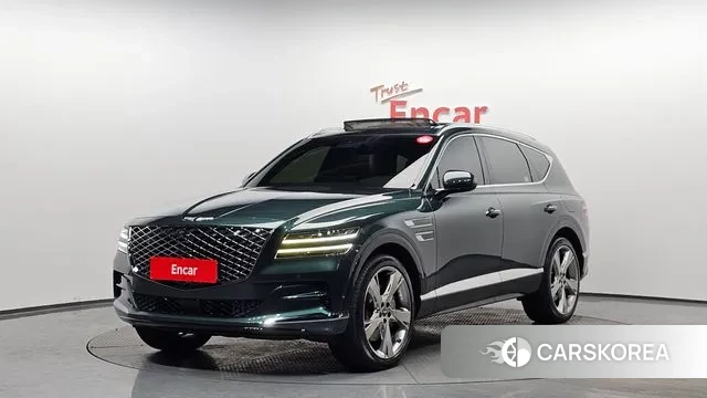 Genesis GV80 2022 Темно-зеленый из Кореи