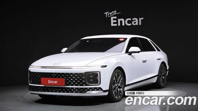 Hyundai Grandeur Hybrid (GN7) 2023 Белый из Кореи